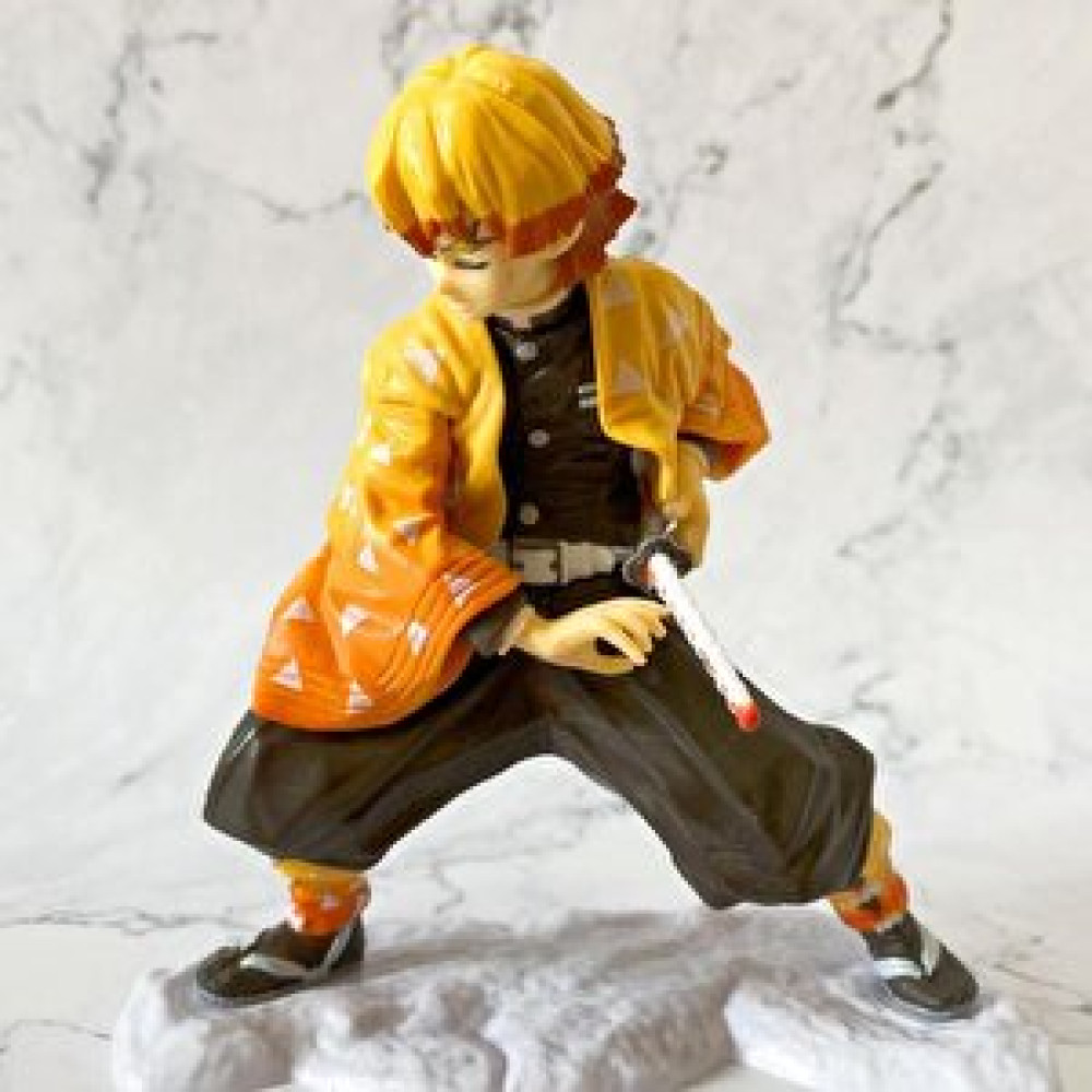 HD Marketim Anime Demon Slayer Zenitsu Agatsuma 13 Cm Karakter Figür Oyuncak Biblo Biblo Fiyatı