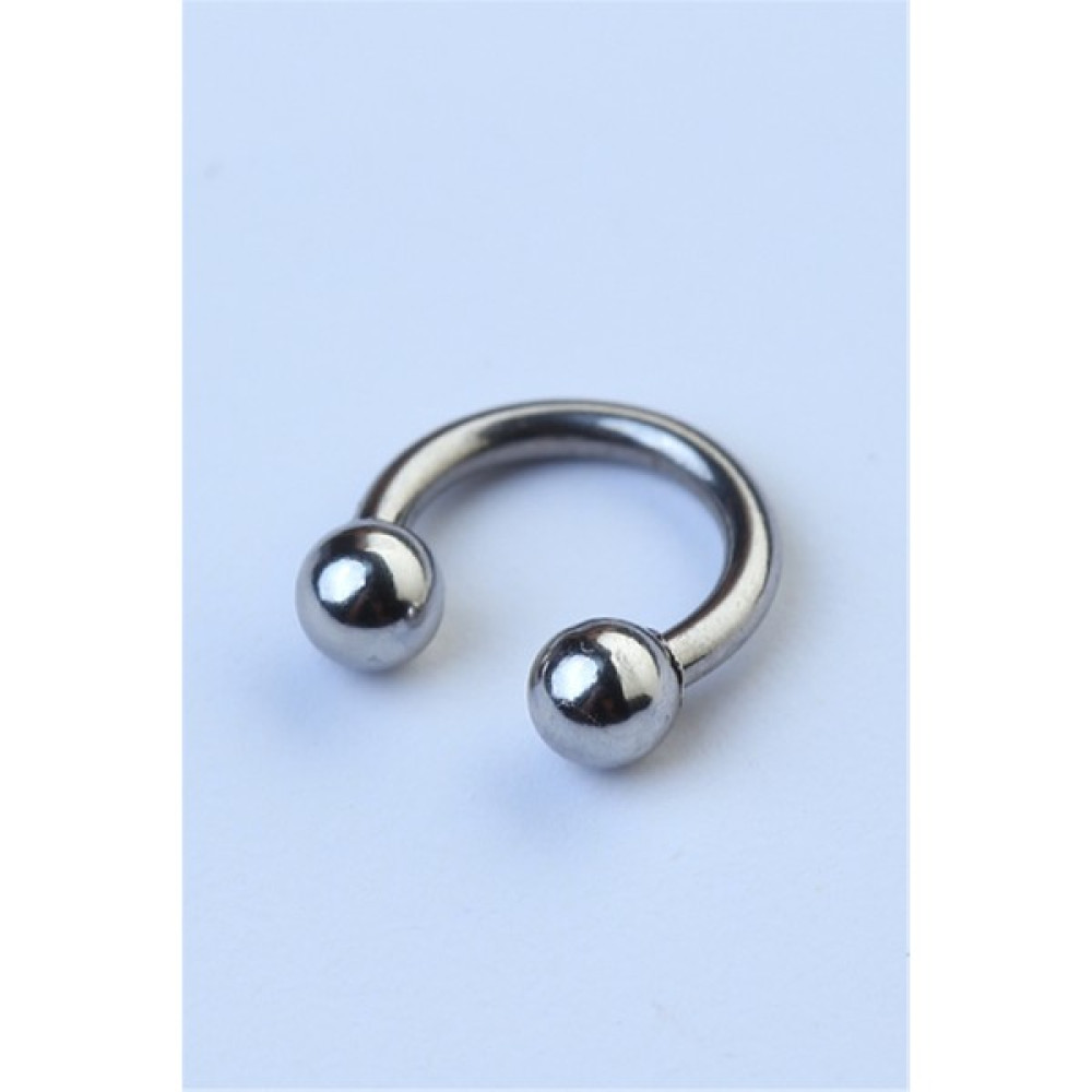 HD Piercing Düz Yarımay Silver Piercing - Gümüş Altın & Gümüş Piercing Fiyatı