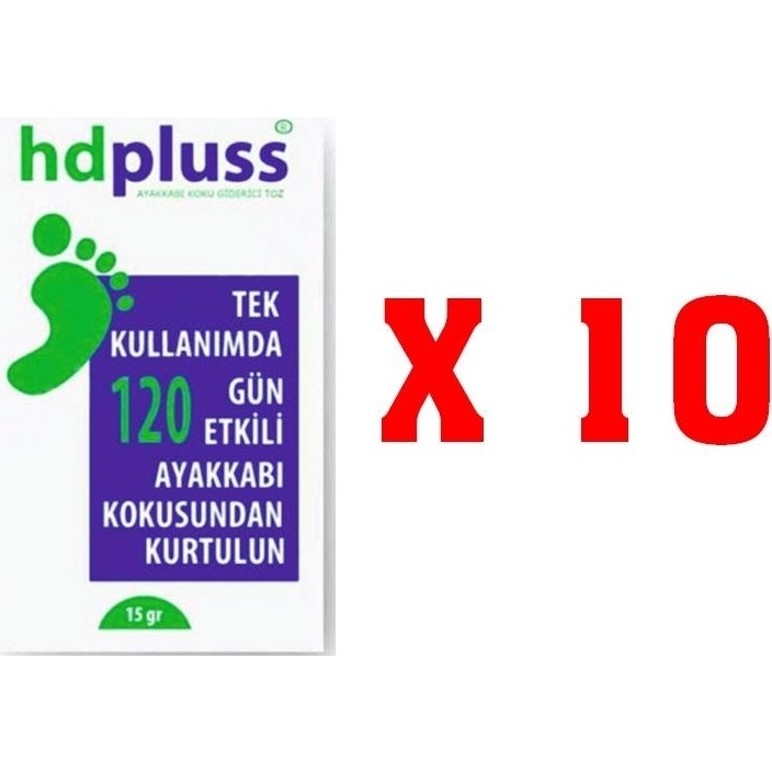 Hd Pluss Hdpluss Hd Pluss Bot Koku Önleyici - 10 Adet Ayak Bakımı Fiyatı