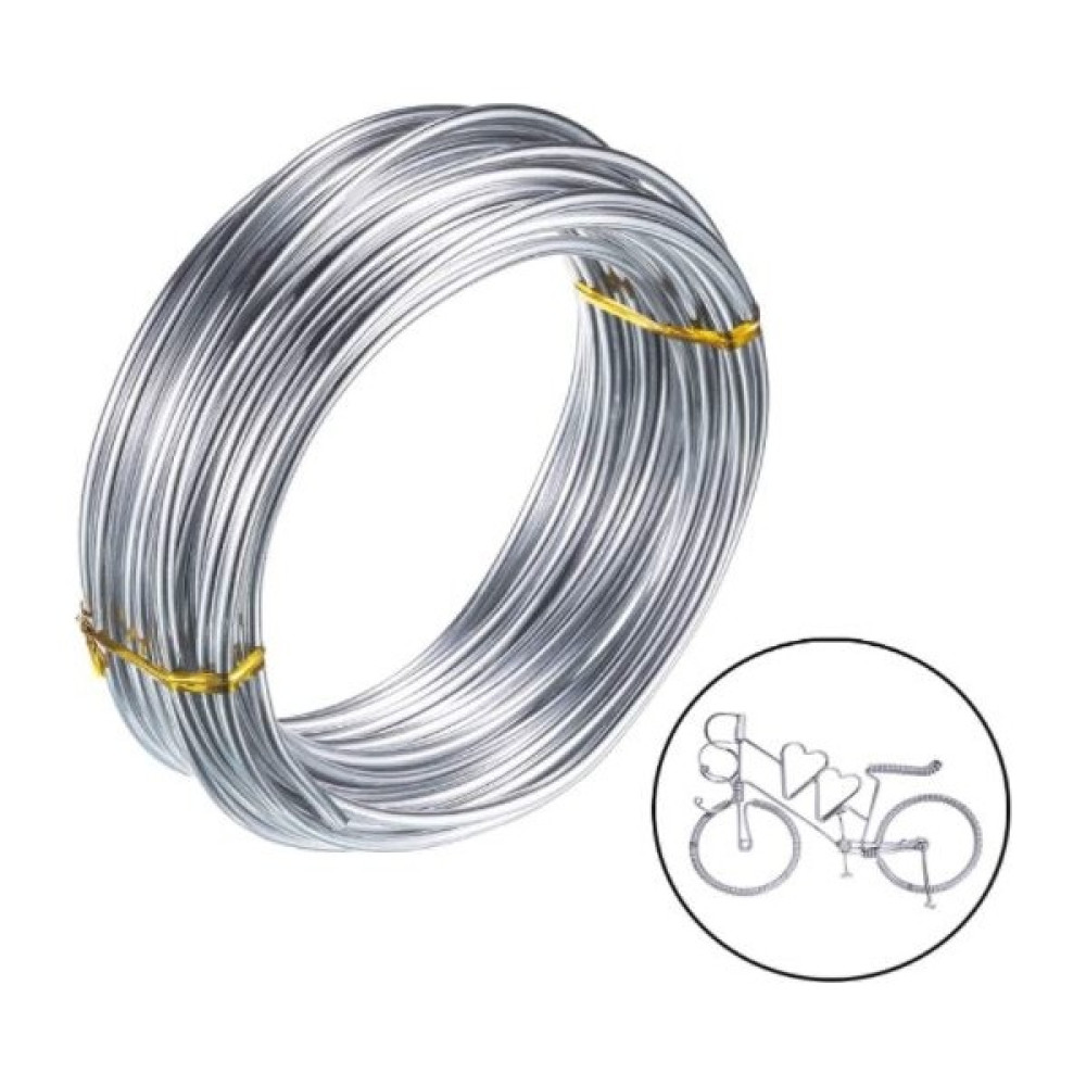Hdg Alüminyum Tel 3 mm Kalınlık 20 Metre - Gümüş Yardımcı Malzeme Fiyatı