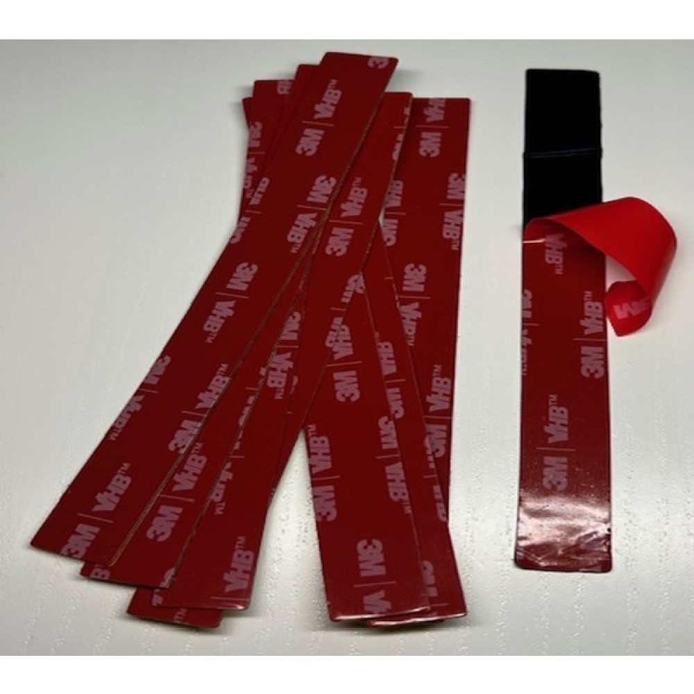 Hdg Vhb Çift Taraflı Bant Çift Kaplamalı Köpük Bant Siyah - 250 adet - 1,5 cm genişlik - 14 cm uzunluk Selobant Fiyatı