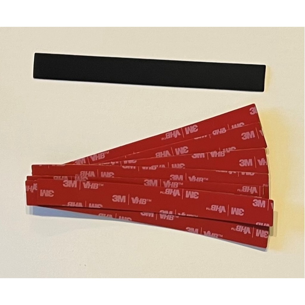 Hdg Vhb Çift Taraflı Bant Çift Kaplamalı Köpük Bant Siyah - 50 adet - 1,5 cm genişlik - 14 cm uzunluk Diğer Fiyatı