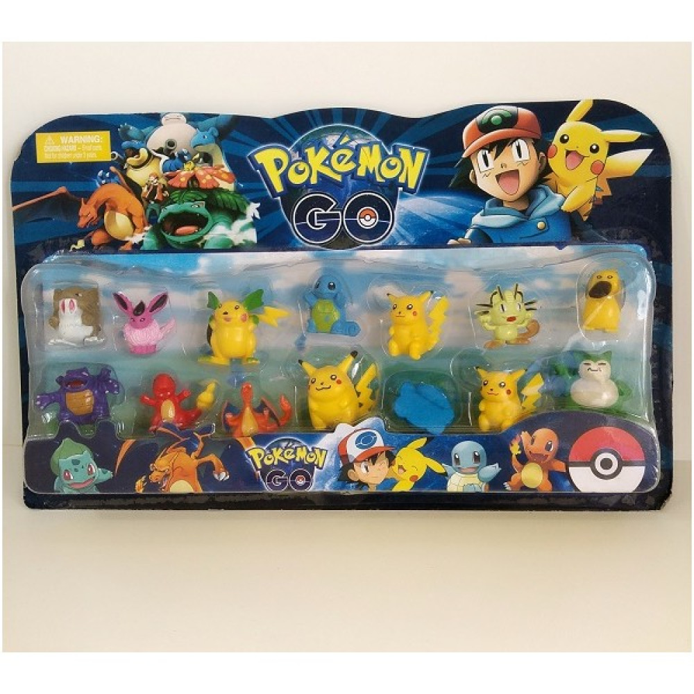 Hdm Pokemon Go Oyuncak Figürler Pikachu 14 Adet LNGFYTRS Oyuncak Fiyatı