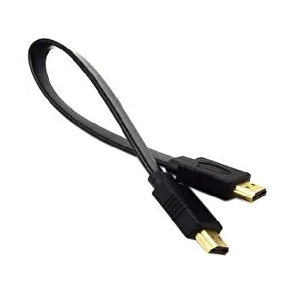 HDMI Kablo 30 cm Kısa HDMI Kablo Altın Uçlu Full Hd 4K 3D LCD LED Ps3 Uydu Receiver Monitör Kablosu - Siyah Bilgisayar Çevirici ve Adaptörü Fiyatı