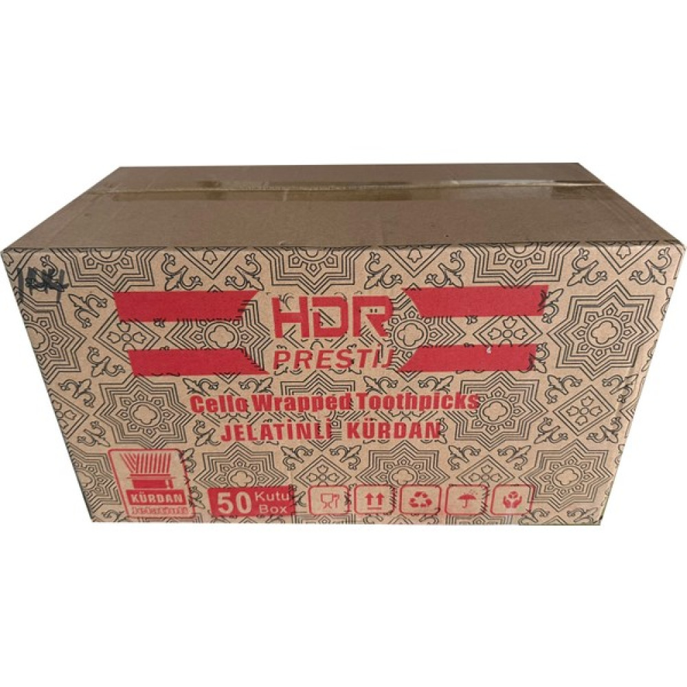 Hdr Burpak Jelatinli / Poşetli Ahşap Kürdan - 400 Adetlik 50 Paket Oto Boyaları Fiyatı