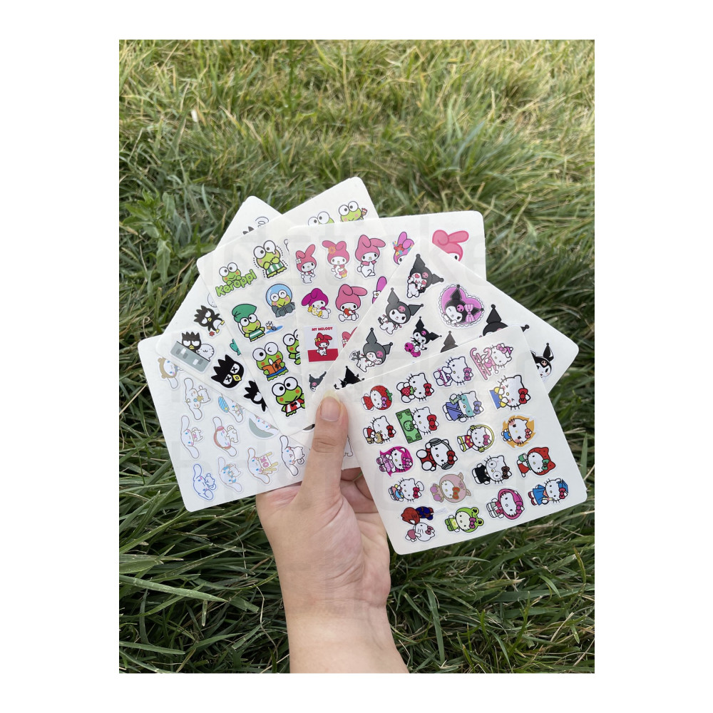 hdsticker Hello Kitty Ve Arkadaşları Kuromi My Melody Cinnamoroll 113 Adet Bullet Journal Sticker Seti Mini Etiket Fiyatı