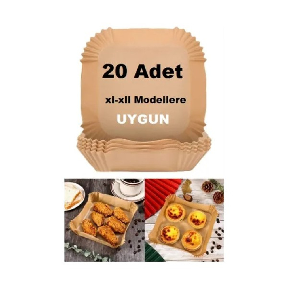 HDY Büyük Boy Air Fryer Fritöz Pişirme Kağıdı 20 Adet Bahçe Mobilyası Takımı Fiyatı