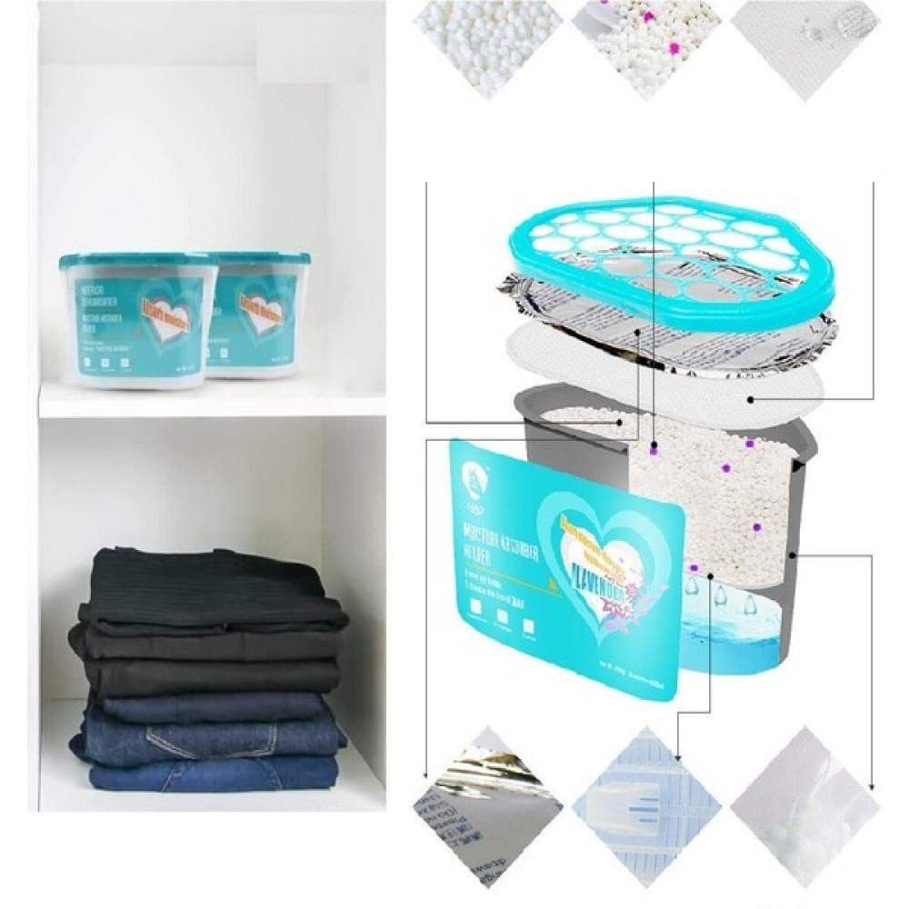 Hdym 600 ml Nem Alıcı Rutubet Giderici Aparat - Limonlu Mutfak Salon Banyo Küf Koku Alıcı Granül Mutfak Gereçleri Fiyatı