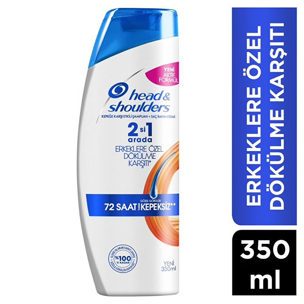 Head & Shoulders Erkeklere Özel 2’si 1 Arada Dökülme Karşıtı Şampuan 350 ml Şampuan ve Saç Kremi Fiyatı