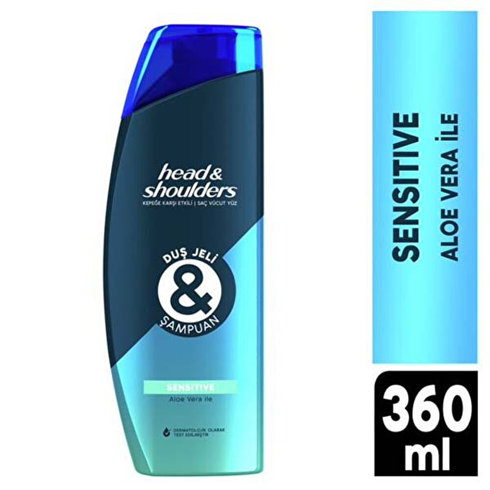 Head & Shoulders Men Duş Jeli Ve Şampaun Sensitive 360 ml Şampuan ve Saç Kremi Fiyatı
