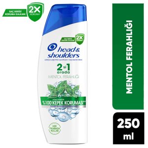 Head & Shoulders Mentol Ferahlığı 2'si 1 Arada Şampuan 250 ml Şampuan ve Saç Kremi Fiyatı