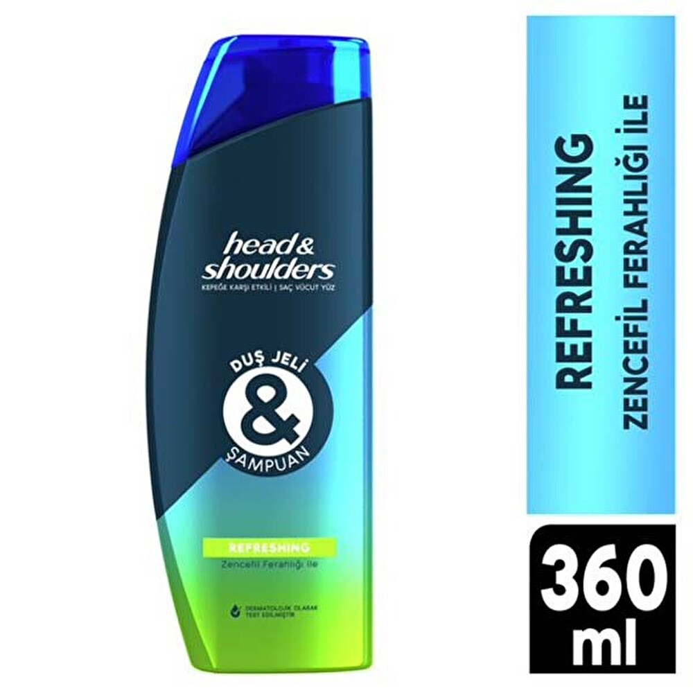 Head & Shoulders Refreshing Duş Jeli Ve Şampuan 360 ml Şampuan ve Saç Kremi Fiyatı