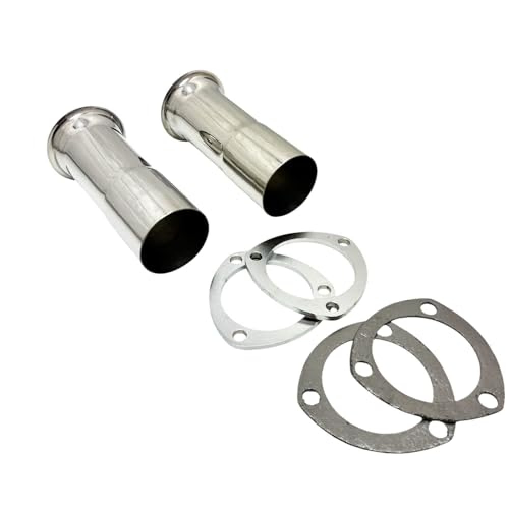 Header Collector Kit 3.00" reduced to 2.50 Inch 304 Polished Stainless Steel WHCK300-250-HP-SS Wesdon Collector