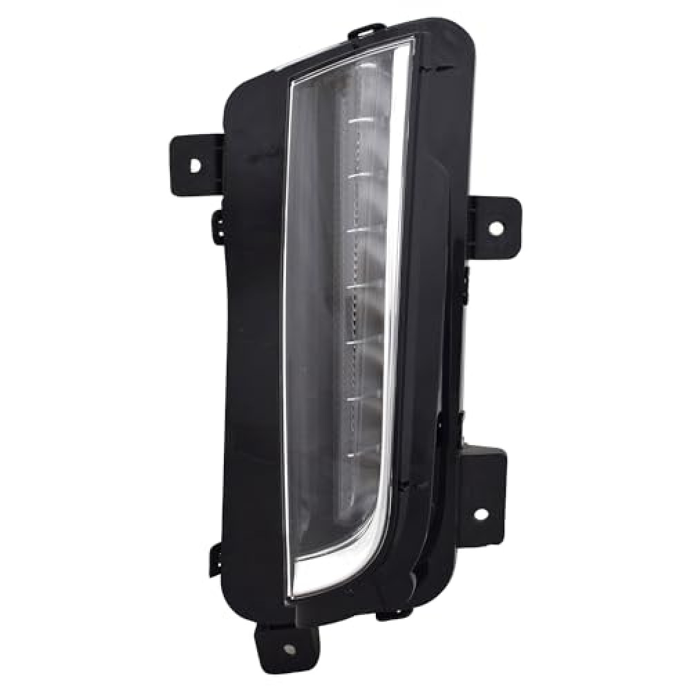 HEADLIGHTSDEPOT Left Driver Side Daytime Running Light Compatible With Cadillac CTS 2014-2019 CAPA Certified