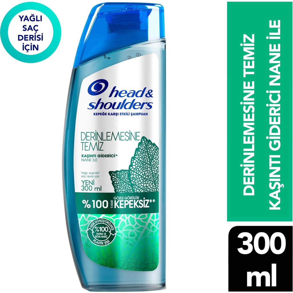 Head&Shoulders Derinlemesine Temiz Kaşıntı Giderici Şampuan 300 ml Şampuan ve Saç Kremi Fiyatı