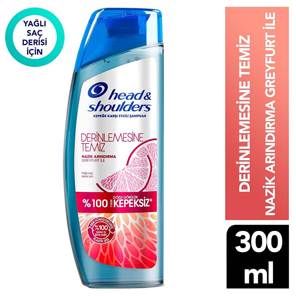 Head&Shoulders Derinlemesine Temiz Nazik Arındırma Greyfurt İle 300 ml Şampuan ve Saç Kremi Fiyatı