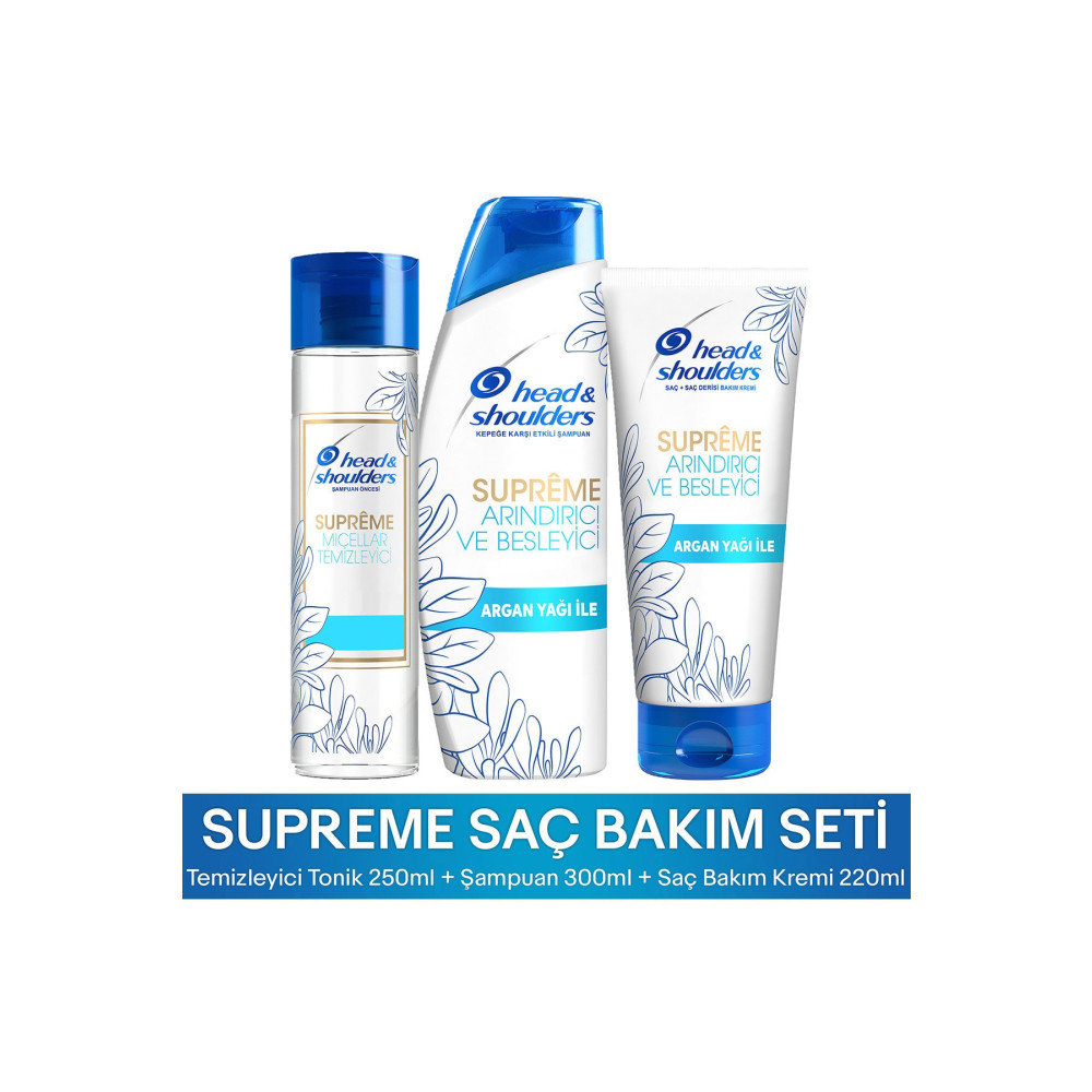 Head&Shoulders Head & Shoulders Supreme Kepek Karşıtı Saç Bakım Seti Şampuan ve Saç Kremi Fiyatı