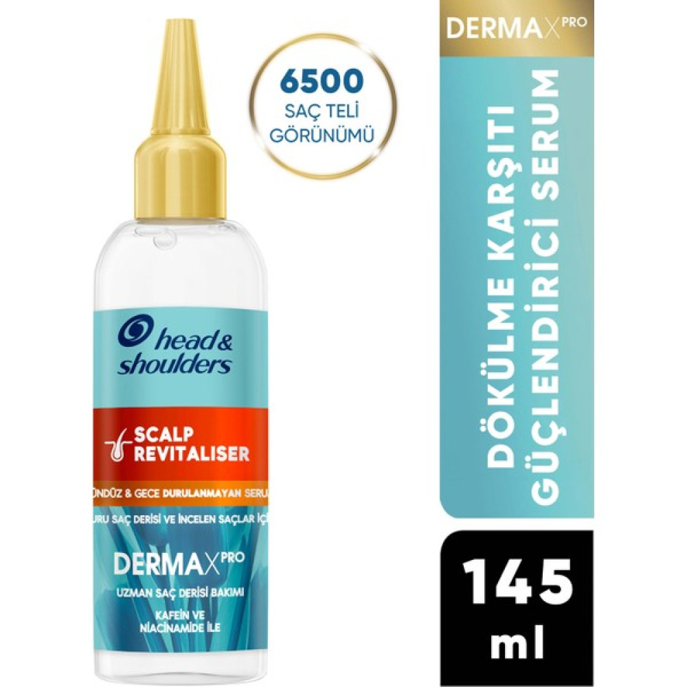 Head&Shoulders H&s Dermaxpro Scalp Revıtalızer Sac Dokulme Karsıtı 145ML Sac Bakım Serumu Saç Bakım Maskeleri & Serumlar & Spreyler Fiyatı