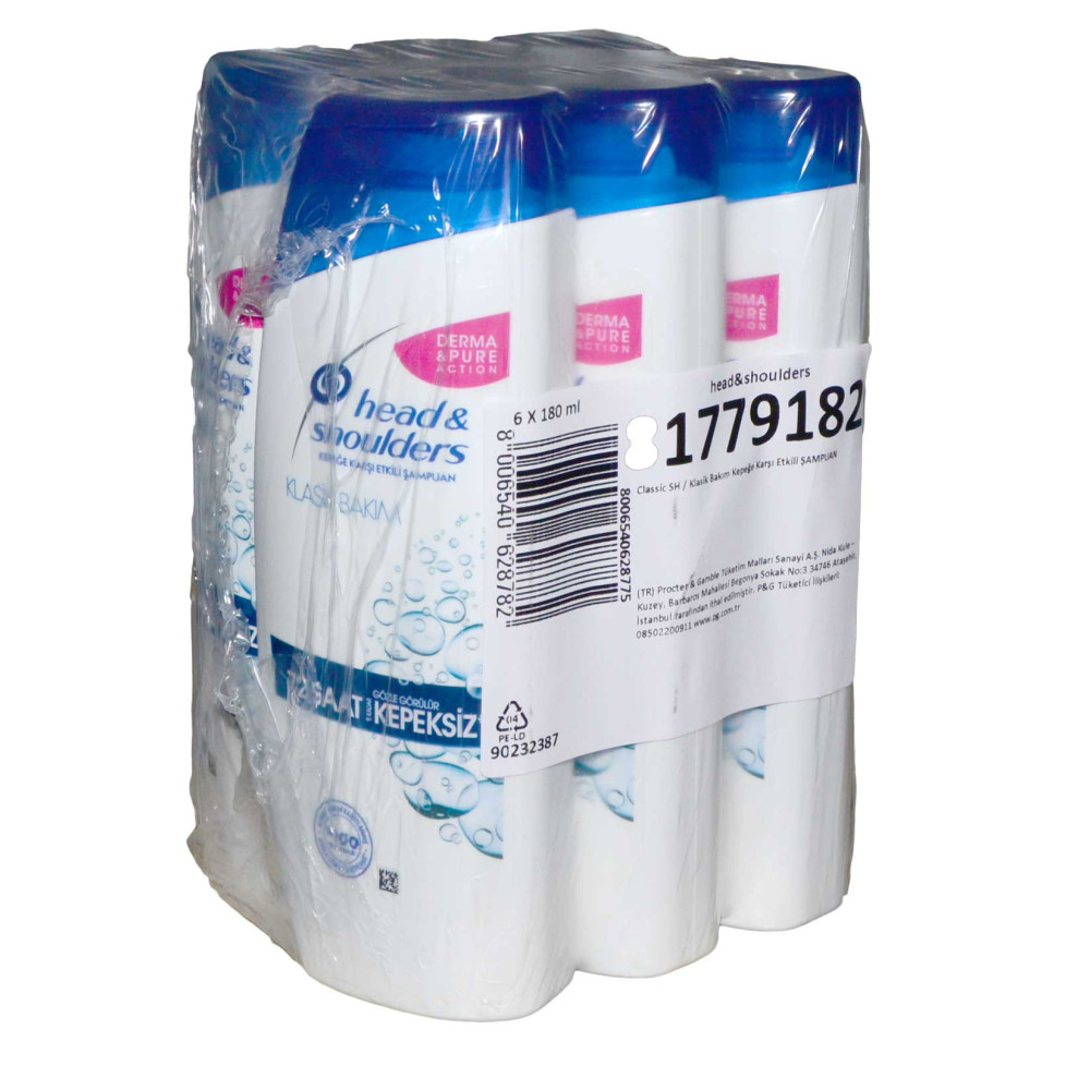 Head&Shoulders Şampuan 180 ml 2'si 1 Arada Klasik