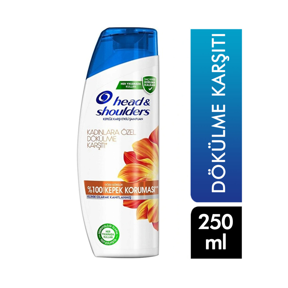 Head&Shoulders Şampuan 250 ml Kepeğe Karşı Kadınlara Özel Dökülme Karş Şampuan ve Saç Kremi Fiyatı