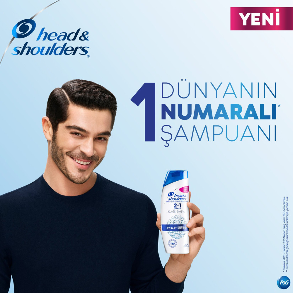 Head&Shoulders Şampuan 350 ml 2/1 Klasik Bakım