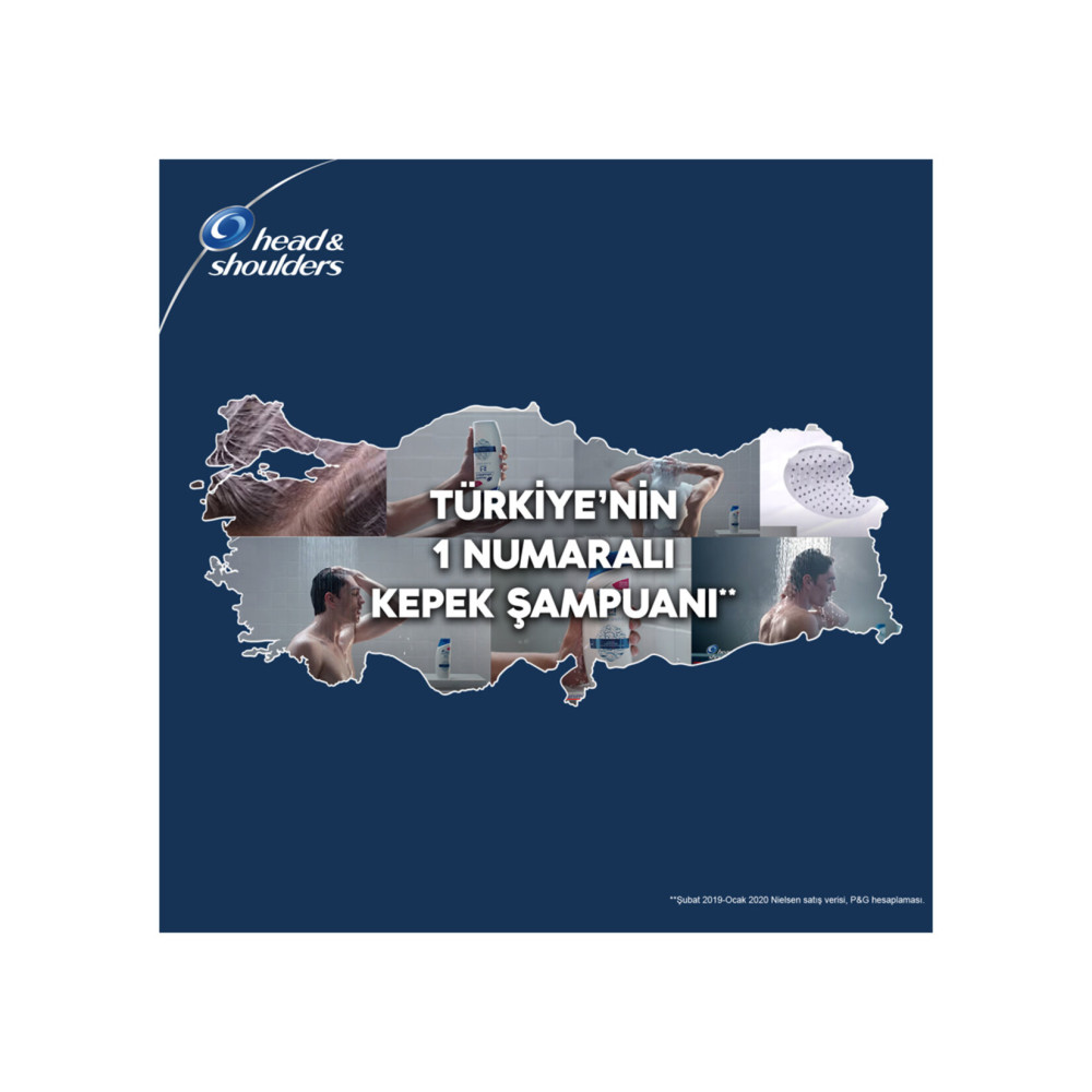 Head&Shoulders Şampuan 350 ml 2/1 Mentol Ferahlığı