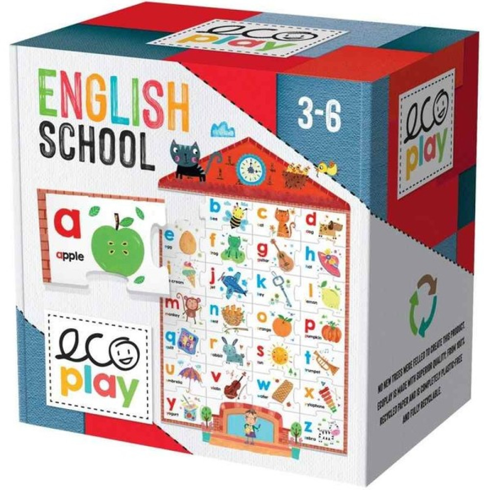 Headu Ecoplay Englısh School (3-6 Yaş) Eğitici Oyuncak Fiyatı