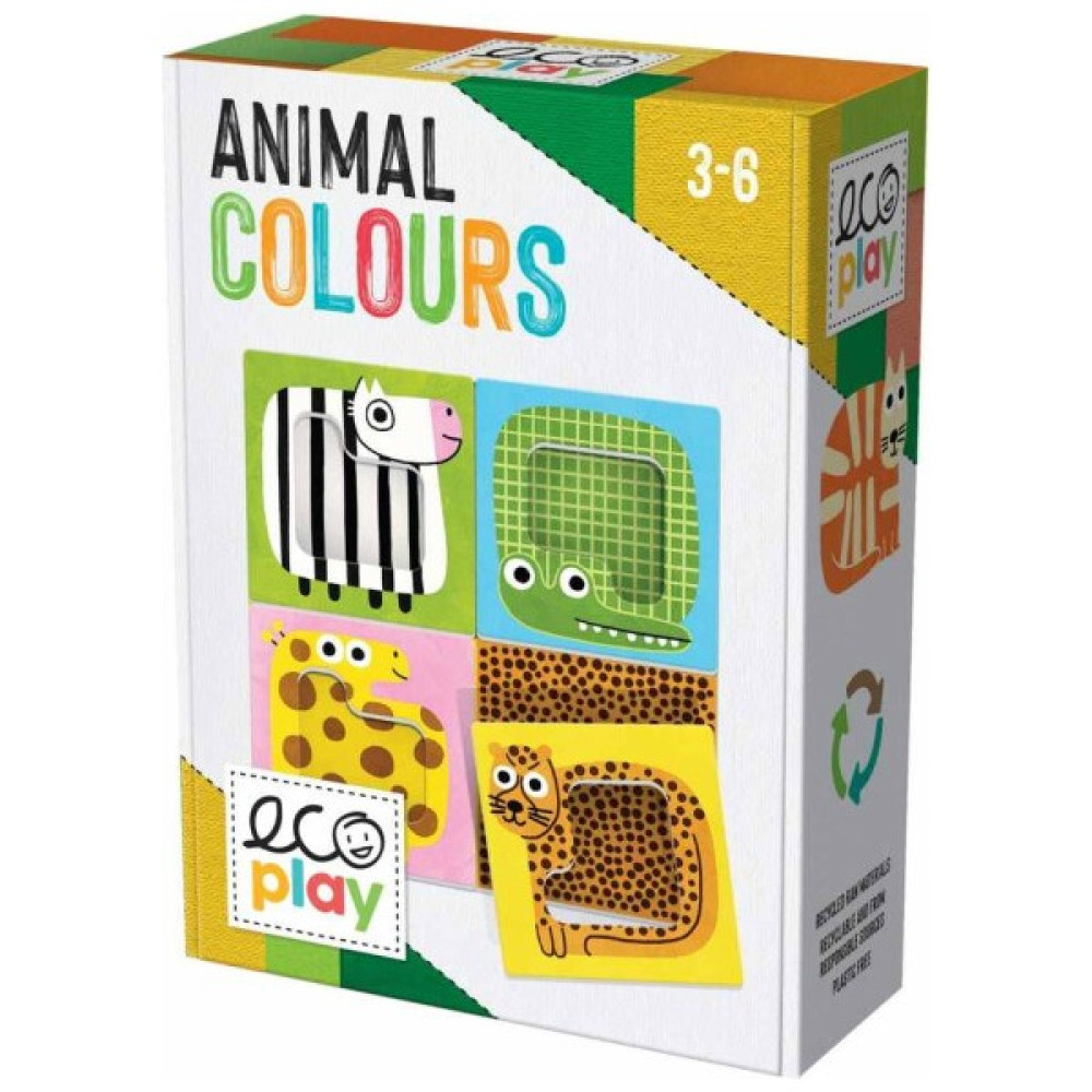 Headu Eşleştirme Puzzle Hayvan Renkleri ( Animal Colours ) Eğitici Oyuncak Fiyatı