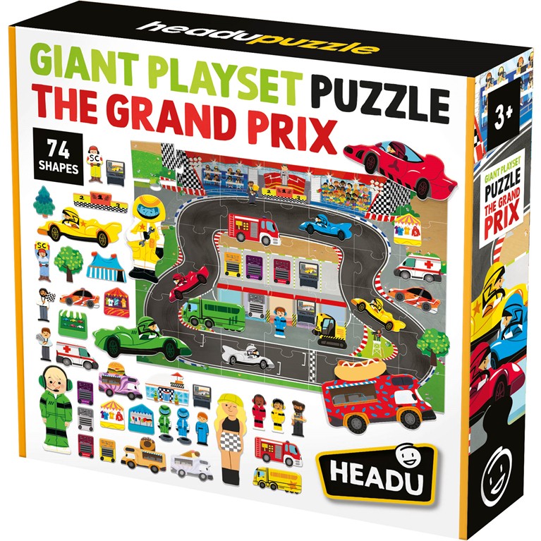 Headu Gıant Playset Puzzle The Gran Prıx Anne Bebek Oyuncak Fiyatı