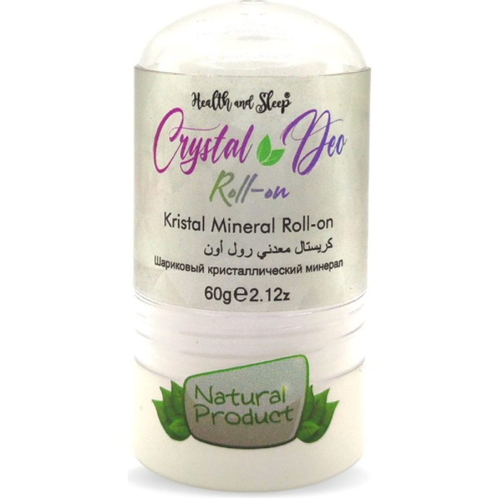 Health And Sleep Crystal Mineral Doğal Deodorant Roll-on 60gr Deodorantlar Fiyatı