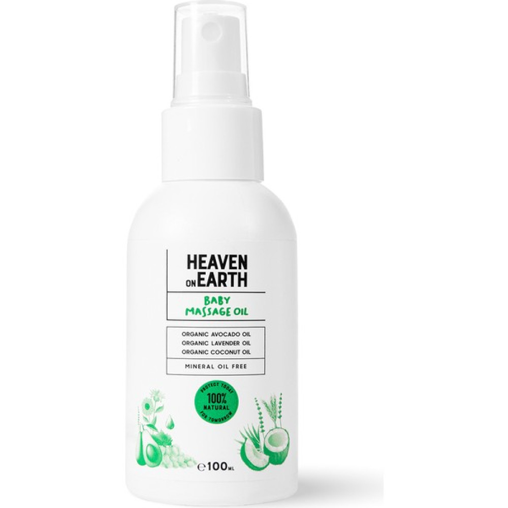Heaven on Earth HonE VEGAN %100 DOĞAL VE ORGANİK içerikli Bebek Masaj Yağı/ Heaven on Earth HonE Vegan, 100% Natural Baby Massage Oil-100mL Bebek Bakım Fiyatı