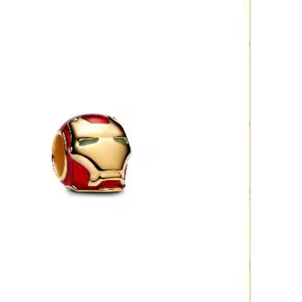 Hector Co Jewellery Gümüş Iron Man Kask Charm - Kırmızı Diğer Fiyatı
