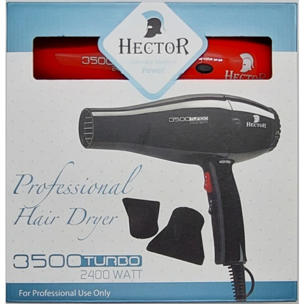 Hector Profesyonel Turbo 3500 Saç Kurutma ve Fön Makinesi 2400 Watt - Kırmızı Saç Kurutma Makineleri Fiyatı