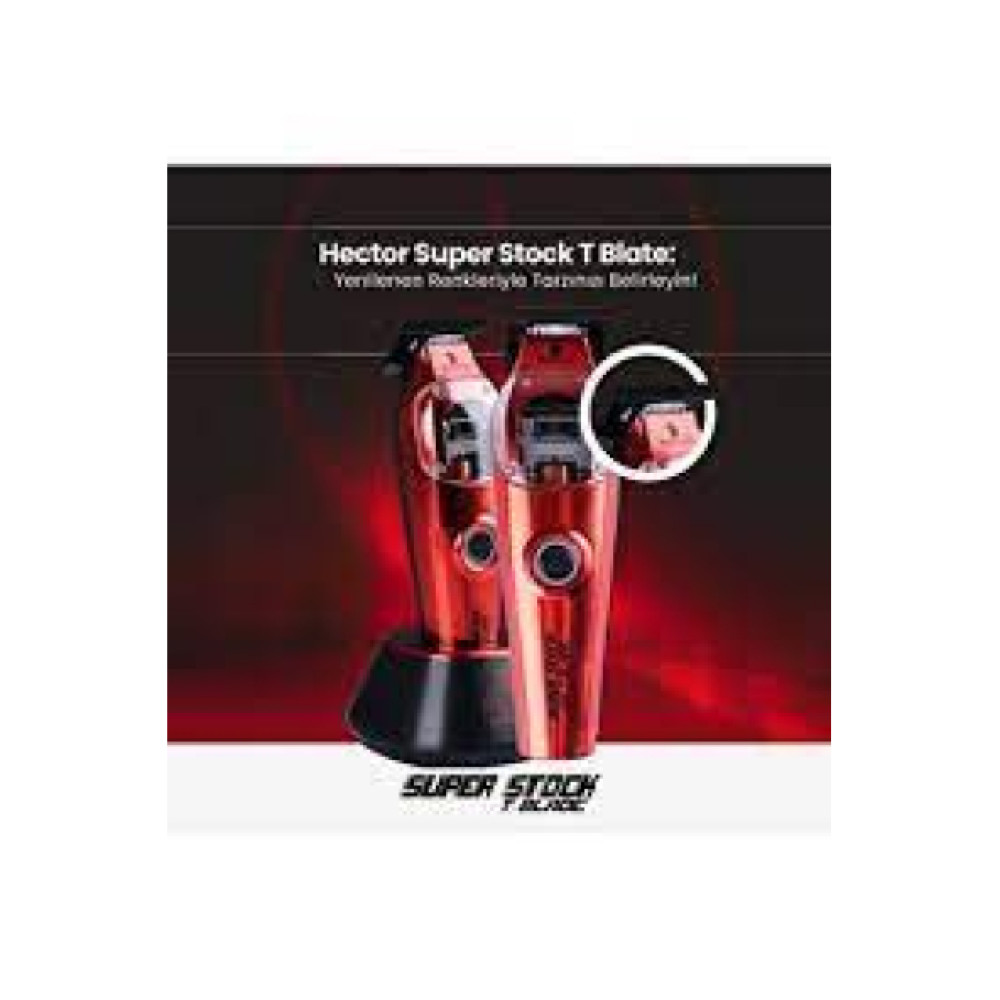 Hector Super Stock T Blade 11000 Devir Sifirlama Tiras Makinesi Tıraş Bıçağı ve Yedekleri Fiyatı