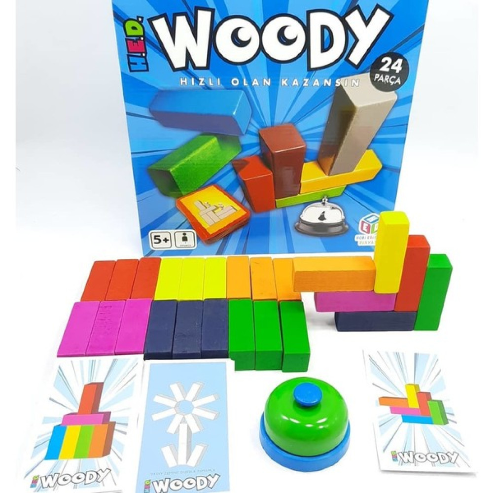 Hed Woody Ahşap 3 Boyutlu Geometrik Zeka Oyunu - Gri Oyun Takımları Fiyatı