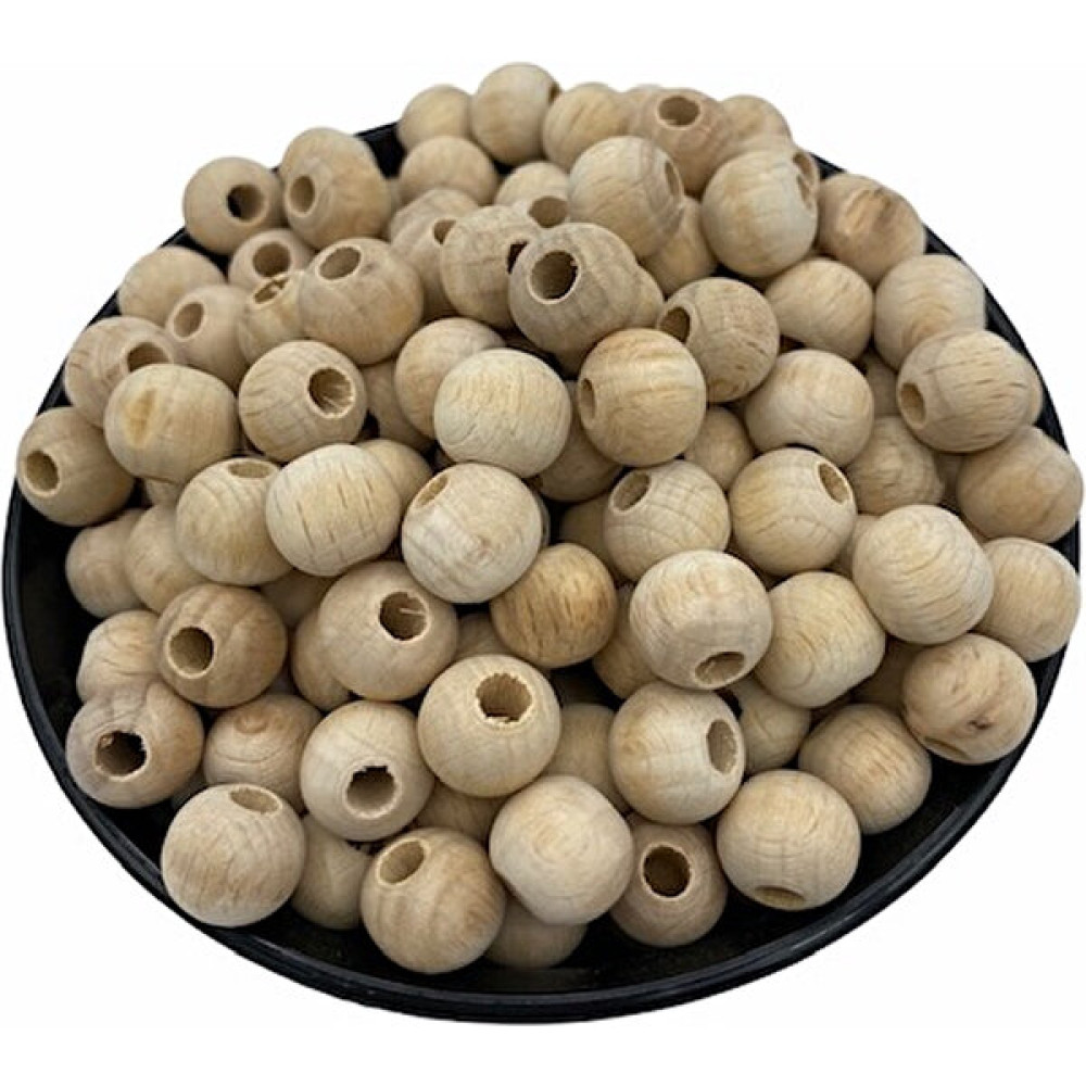 Hedef Bijuteri 12 mm Ham Ahşap Tahta Boncuk 100 gr 180 Adet Boncuk Oyun & Hobi Fiyatı