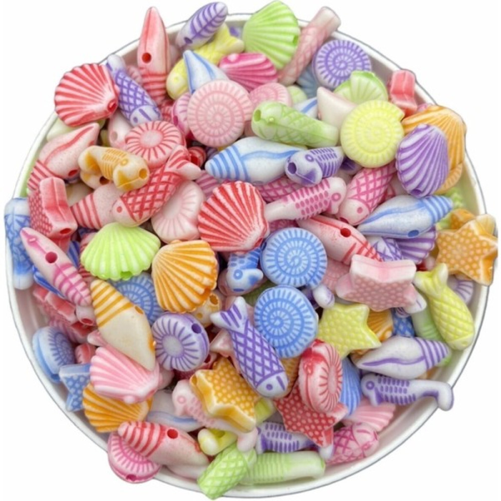 Hedef Bijuteri Pastel Karışık Okyanus Serisi Hobi Boncuğu (25GR,~80 Adet) Oyun & Hobi Fiyatı