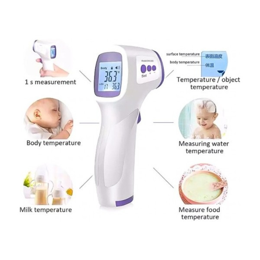 Hedef Medikal Non Contact Infrared Thermometer CK-T1503 Kızılötesi Temassız Dijital Ateşölçer - Beyaz Ateş Ölçer Fiyatı