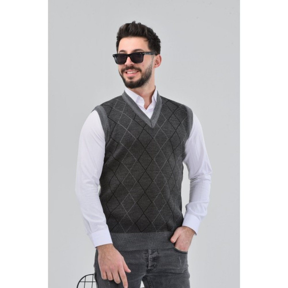 Hedef Nur Tekstil Erkek Süveter Desenli Çelik Örgü Baba Yetişkin Genç Süveter Erkek Kazak & Süveter & Triko Fiyatı