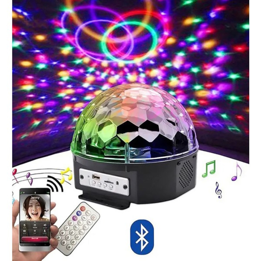 Hediye Biziz Uzaktan Kumandalı Kristal Disko LED Işıklı ve Hapörlörlü Rgb LED Işık - Renkli Gece Lambası Fiyatı
