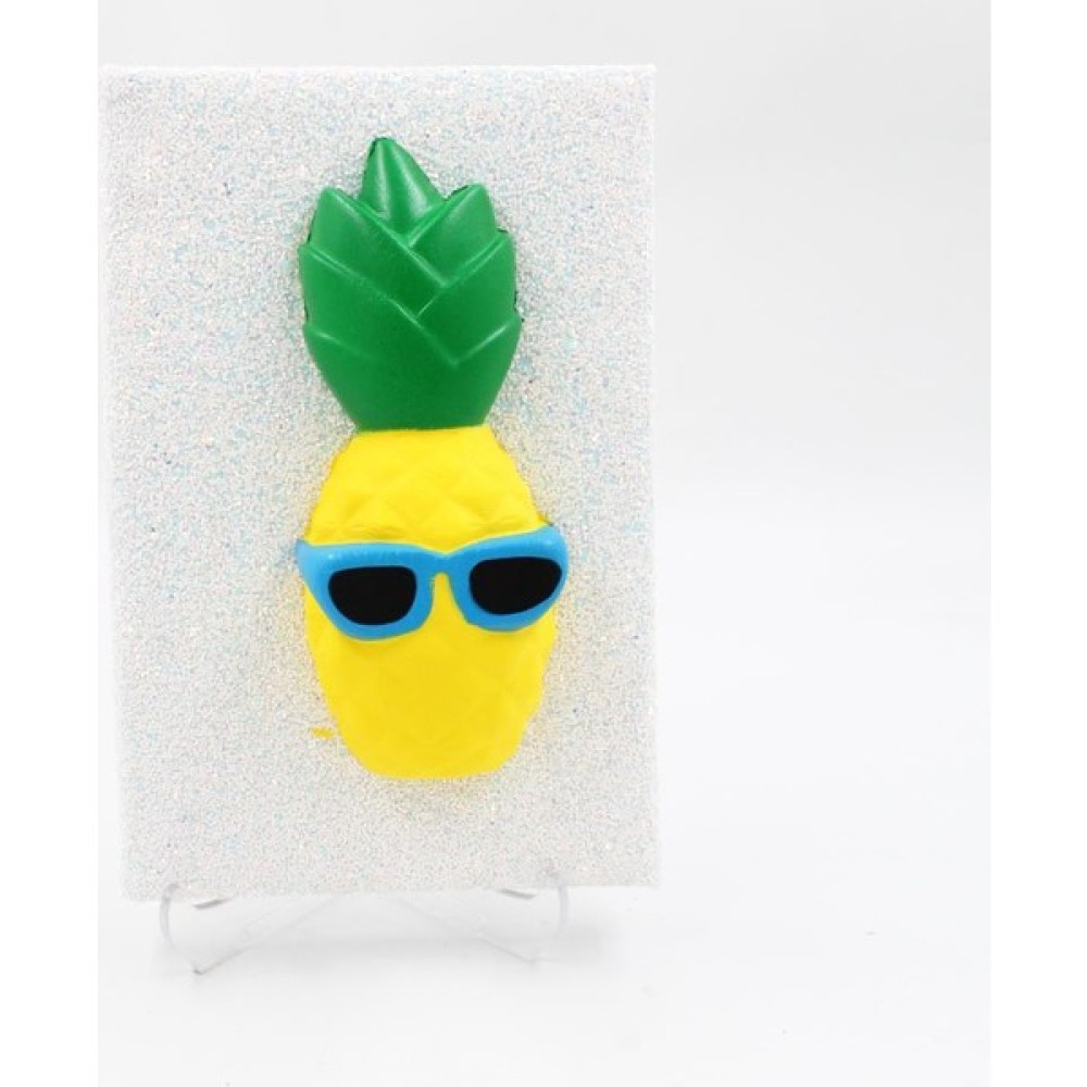 Hediye Deposu Beyaz Ananas Squishy Simli Kendi Kutusunda Kabartmalı Sukuşi Not Defteri & Bloknot Fiyatı