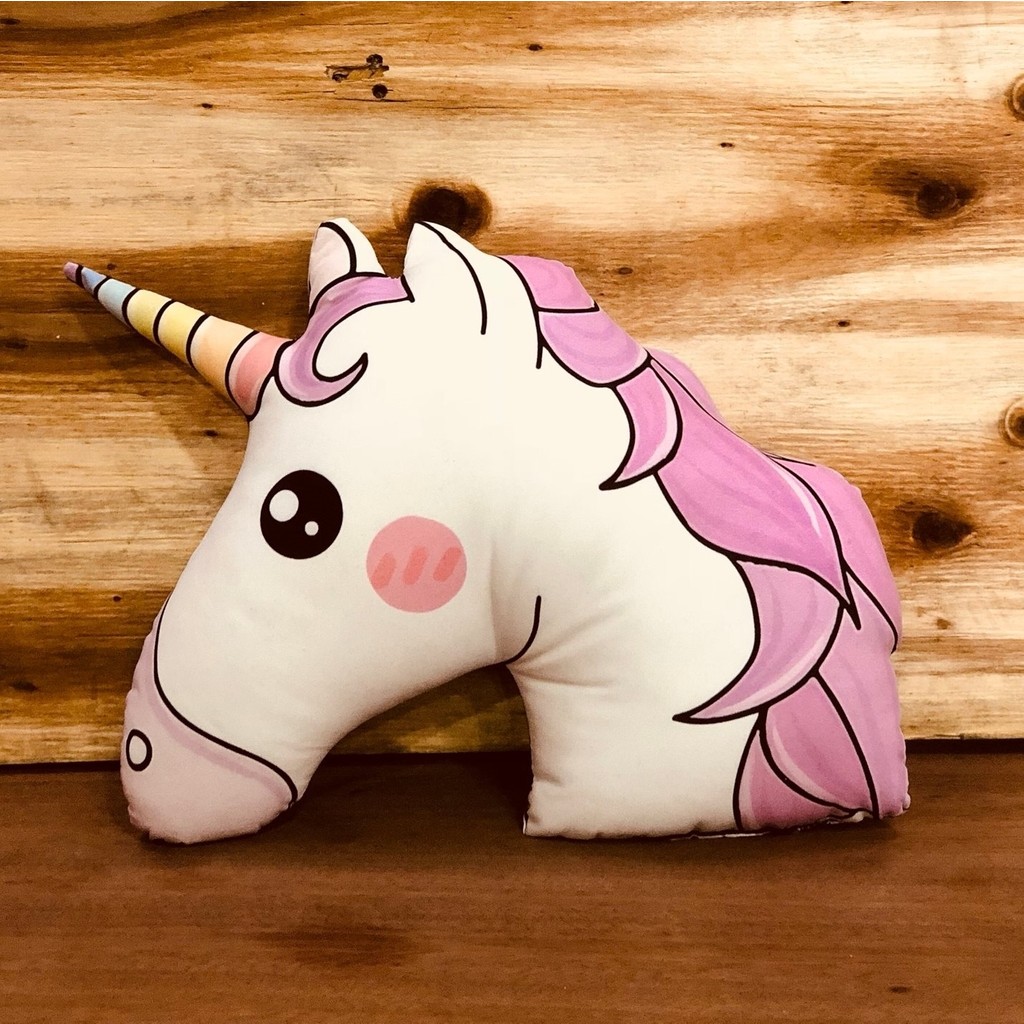 Hediye Deposu Sevimli Unicorn 3D Yastık Yastık Kılıfı Fiyatı