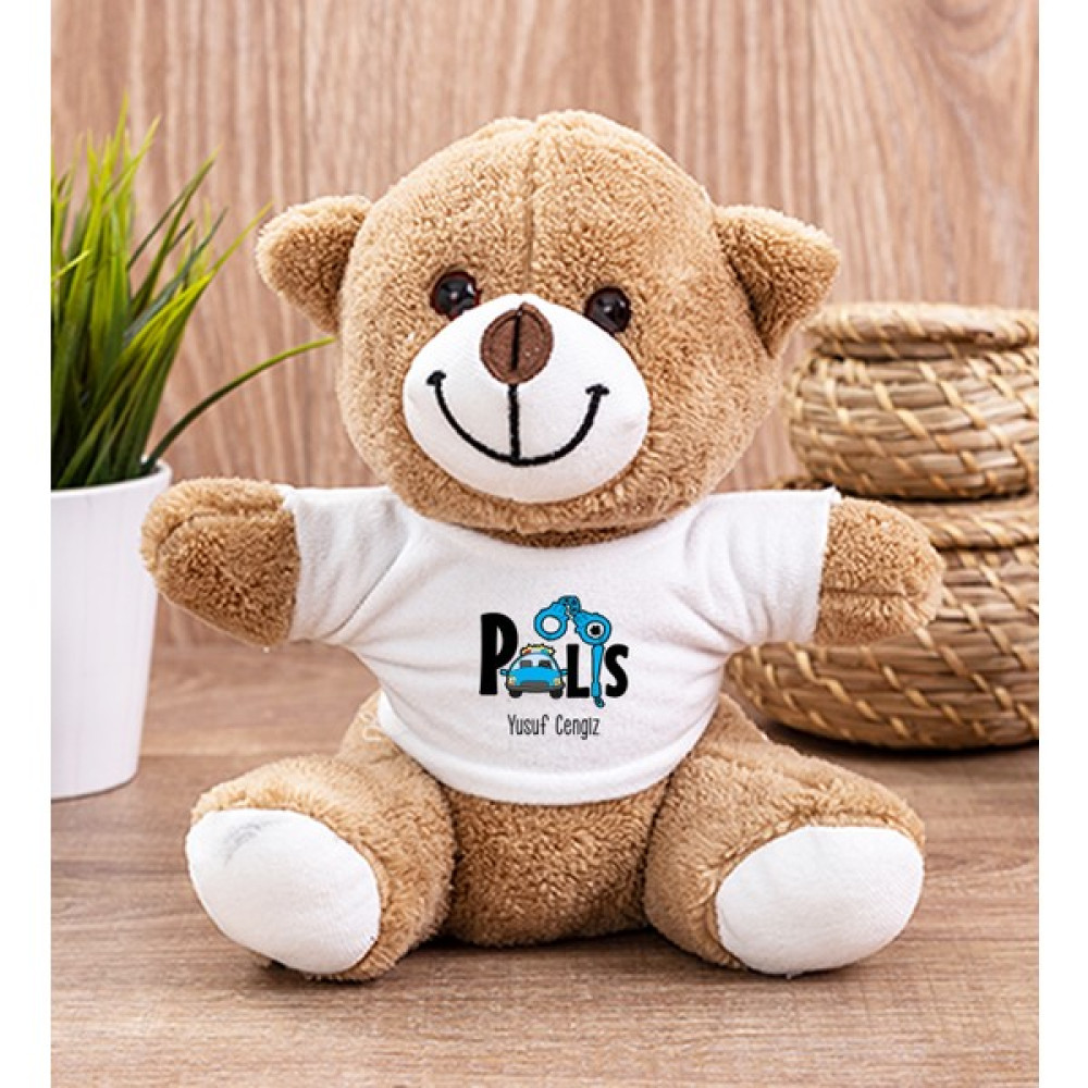 Hediye Dükkanı Kişiye Özel Polis Peluş Ayı Peluş Oyuncaklar Fiyatı