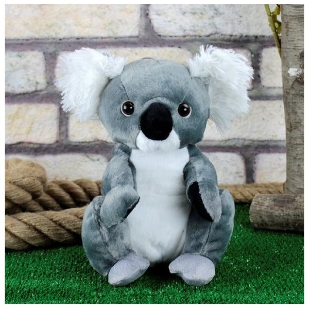 Hediye Dünyası Dijital Pazarlama Sevimli Koala Peluş 28CM - Gri Peluş Oyuncaklar Fiyatı