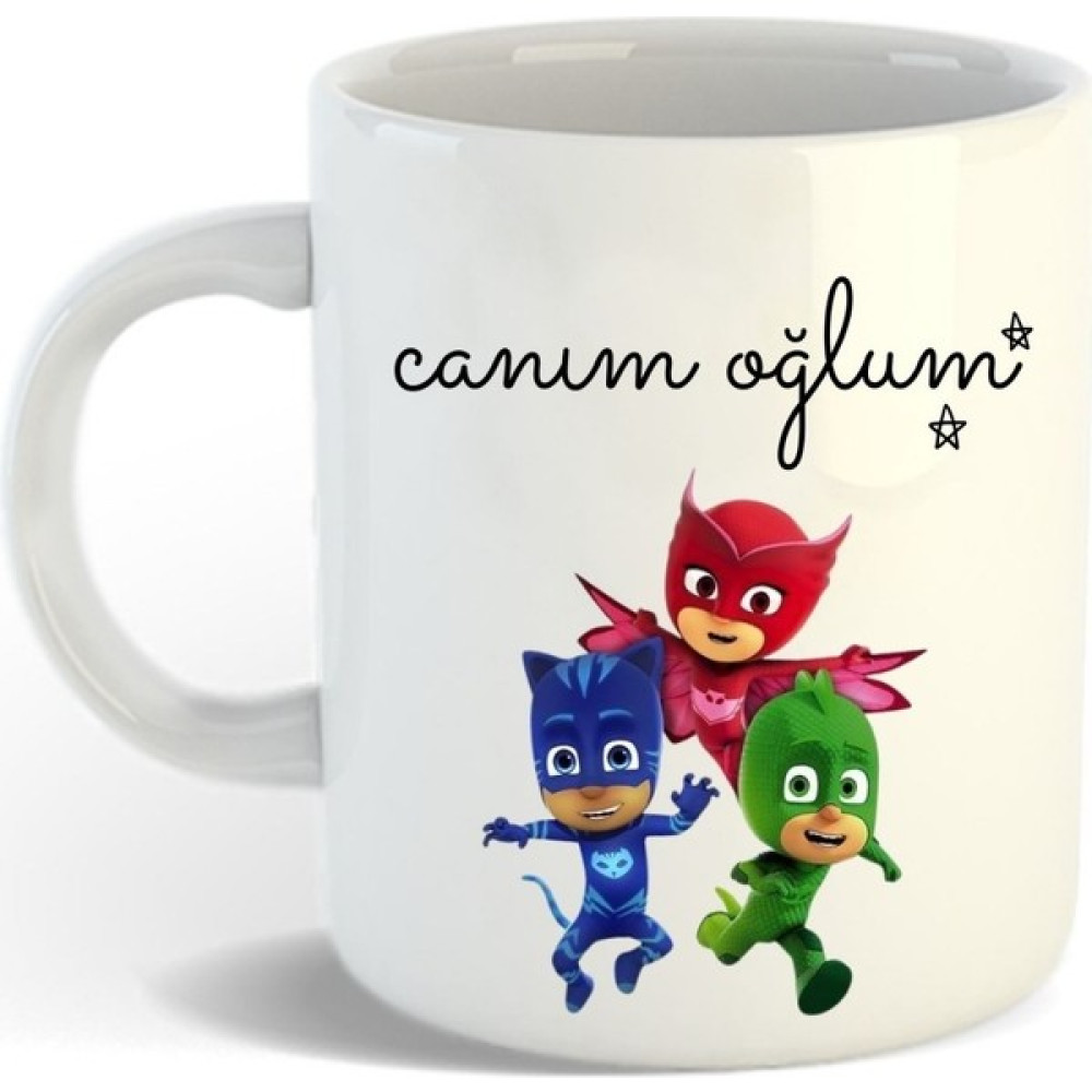 Hediye Expres Pijamaskeliler, Canım Oğum Tasarımlı Kupa Bardak Fincan / Bardak / Kahve Takımı Fiyatı
