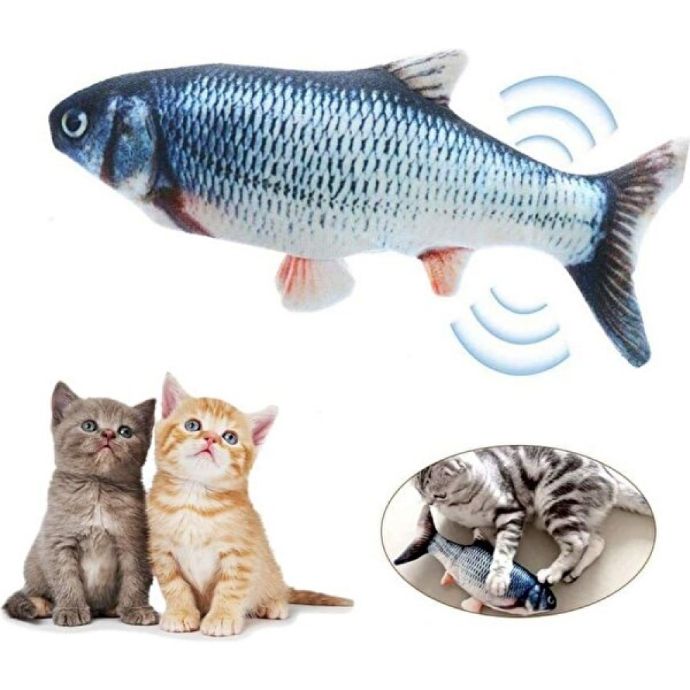 Hediye Filesi 2 Adet Kedi Oyuncağı Balık Şarjlı Dans Eden Balık Oyuncak Büyük Boy 30X13 cm Evcil Hayvan Ürünleri Fiyatı