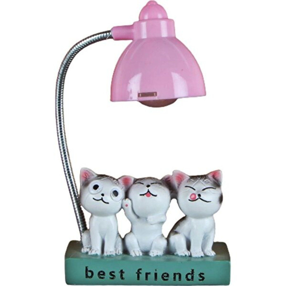 Hediye Kanalı Best Friends Sevimli Kediler Işıklı Biblo Kedi Temalı Masa Gece Lambası Biblo Fiyatı