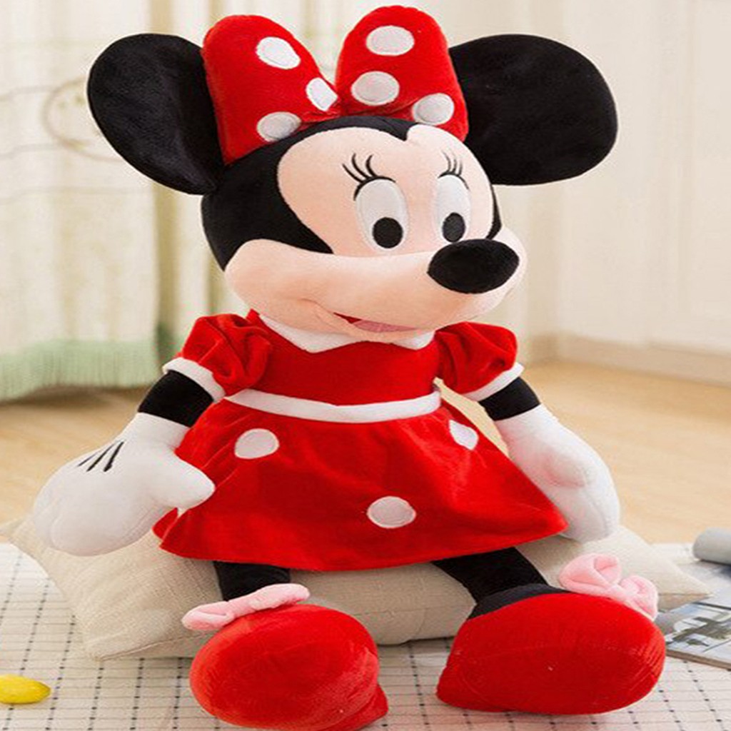 Hediye Nest Minnie Mouse Kırmızı Peluş Oyuncak 40 cm Anne Bebek Oyuncak Fiyatı