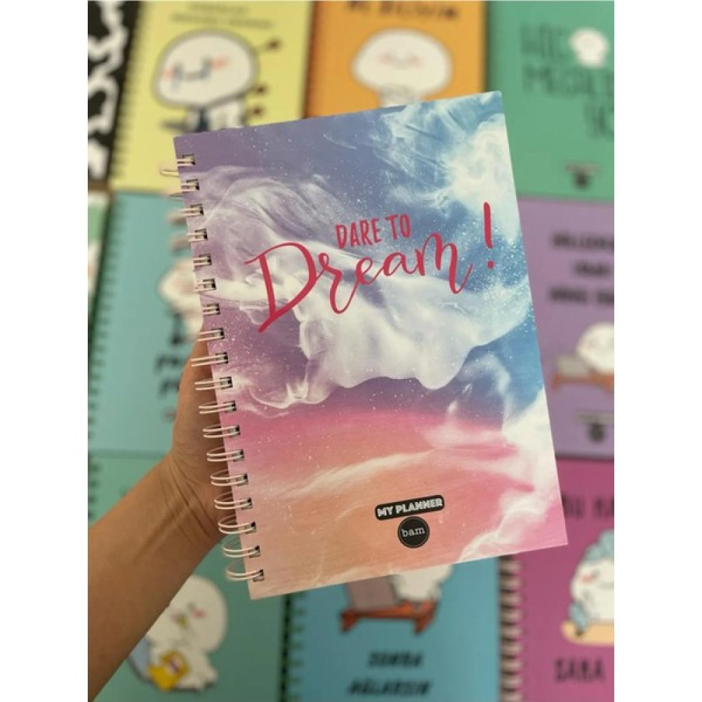 Hediye Ofisi Dare To Dream Hayal Etmeye Cesaret Et Konuşan Ajanda Akademik Ajanda Yıllık Planlayıcı Defter Ajanda Fiyatı