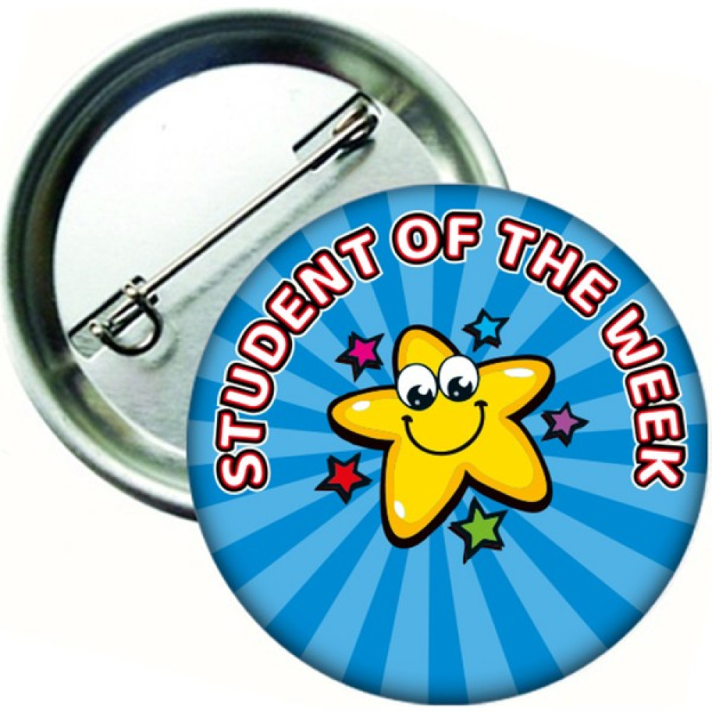 Hediye Panayırı 20 Adet - Hediye Panayırı Student Of The Week Öğrenci Rozeti Rozet Fiyatı